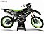 KIT GRÁFICO KX 450 F 2019 A 2022 - KX 250 F - 2021 A 2022 - PRORIDER VETEX BLACK - K52215 - Imagem 1