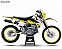 KIT GRÁFICO DRZ 400 - BRUSH YELLOW - S52205 - Imagem 1