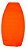 capa de banco 5inco manta universal emborrachada e impermeável laranja - Imagem 3