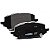 Jogo Pastilhas Freio Dianteiro Gm Onix Novo Premier Ltz Lt 2020 a 2021 - Imagem 2