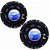 Kit 4 Alto Falante Hurricane Linha Class Quadriaxial 6 Polegada Bobina Simples 130w Rms Preto e Azul - Imagem 4