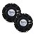 Par Alto Falante 6 Polegadas 100W RMS Triaxial 4 Ohms Bobina Simples Hurricane Potência 200W Máxima - Imagem 4