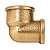 Bronze R/R Cotovelo Redutor 3/4 x 1/2 – Eluma - Imagem 1