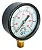 Manometro 2 1/2" Inferior 1/4 NPT 10 Kg Aço de Carbono - 30740 - Imagem 1