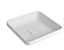 Slim L.21040.17 Cuba de Sobrepor Quadrada 40cm Branca Deca - Imagem 1