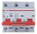 Disjuntor Tripolar Curva C 125A 10kA ED103C125A – Elitek - Imagem 1