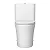 Kit Bacia com Caixa Acoplada Vertis Total Clean KP8720 Branca – Deca - Imagem 2