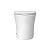 Kit Bacia Convencional Vertis Total Clean KP8710 Branca – Deca - Imagem 2
