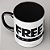 Caneca Free Fire Alça Preta - Imagem 1