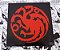 Quadro Game of Thrones casa Targaryen 3D - Imagem 1