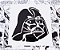 Quadro 3D Darth Vader Star Wars - Imagem 1