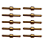 Eletrodo Corte Plasma Longo CUT 40 - Tocha PT-31 (10 Unidades) - Imagem 1