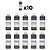 Kit com 10 Antirrespingos em Spray com Silicone 400ML Delta - Imagem 2