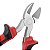 Alicate Corte Diagonal 6" Isolado MTX - Imagem 4