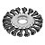Escova Circular Trançada 4" X 7/8" A/C MTX - Imagem 1
