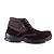 Botina Nobuck Dubai Café Bico PVC Bidensidade Isolada Bracol - Imagem 2