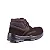 Botina Nobuck Dubai Café Bico PVC Bidensidade Isolada Bracol - Imagem 3