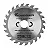 Serra Circular Widea 24D 4.3/8" X 20mm Carbografite - Imagem 1