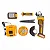 Esmerilhadeira Angular 4.1/2" 20V P20S (1 Bateria 4.0AH) Ingco - Imagem 6