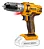 Furadeira / Parafusadeira Com Impacto 3/8" P20S (Sem Bateria) Ingco - Imagem 1
