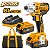 Parafusadeira Impacto Sextavado 1/4" 20V P20S (Com 2 Baterias 4.0AH+Carregador+Bolsa) Ingco - Imagem 1