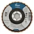 Disco Flap SCM 4.1/2" - Marrom (Grosso) Wendt - Imagem 1