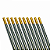 Eletrodo Tungstênio 2,40 X 150mm - Dourado (10 Unidades) - Imagem 1