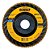 Disco Flap 4.1/2" x 7/8" Grão 120 Costado Plástico Dewalt - Imagem 1