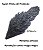 Pedra Cianita Negra - Vassoura de Bruxa (de 20g a 29g) | Cura Energética e Proteção - Imagem 2