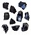 Pedra Obsidiana Negra Bruta Grande (31g à 40g) - Imagem 2