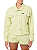 Calvin Klein Jaqueta Fem Overshirt Color Cropped Verde Lima OC021 - Imagem 1