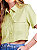 Monnari Camisa Cropped Feminina Verde Lima YP2003 - Imagem 2