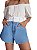 Zinco Shorts Comfort Bloco de Cores Azul / Branco 204062 - Imagem 2