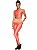 Body For Sure Legging com Recortes Lisa Energy Laranja Claro 1593 - Imagem 1