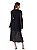 Maria Valentina Vestido Longo Decote Transpassado Amarração Frente Preto 107788 - Imagem 3