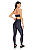 Body For Sure Legging Lisa Surf Marinho | Rosa Neon 2965 - Imagem 2