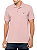 Calvin Klein Camiseta Polo Manga Curta Selo Sustainable Rosa Claro PR734 - Imagem 1
