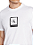 Calvin Klein Camiseta CKJ Logo Polaroid Centro Branco J30J321776 - Imagem 2