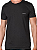 Calvin Klein Camiseta Manga Curta Masculina Logo Basico Peito Preto CKJM101 - Imagem 1