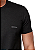 Calvin Klein Camiseta Manga Curta Masculina Logo Basico Peito Preto CKJM101 - Imagem 2