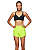 Body For Sure Shorts Liso Dancing Amarelo Fluor 2624 - Imagem 1
