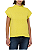 Calvin Klein Colete Gola Alta Fenda nas Laterais Amarelo Fluor CO318 - Imagem 1
