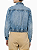 Calvin Klein Jaqueta Jeans Feminina Cropped Elástico Cós OJ057 - Imagem 3
