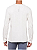 Calvin Klein Camiseta Manga Longa Masculina Selo Sustainable Off White TL842 - Imagem 3