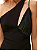 Morena Rosa Vestido Midi Decote Assimétrico Detalhe Termocolante Preto 118169 - Imagem 2