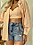 Morena Rosa Shorts Jeans Fem Five Pockets Detalhe Tachas 206352 - Imagem 1