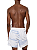 Calvin Klein Bermuda Swim Masc Texture Sand Branco SA298 - Imagem 2
