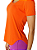 Alto Giro T-Shirt Skin Fit Alongada 101702 Laranja - Imagem 4