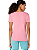 Alto Giro T-Shirt Skin Fit Alongada 101702 Rosa - Imagem 2