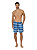 Docthos Shorts Concept Estampado Listrado Azul | 639650694 - Imagem 1